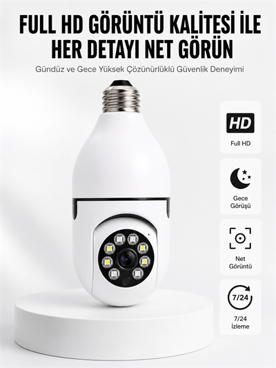 İki Yönlü Ses Destekli Full HD Akıllı Kamera Yeni Nesil
