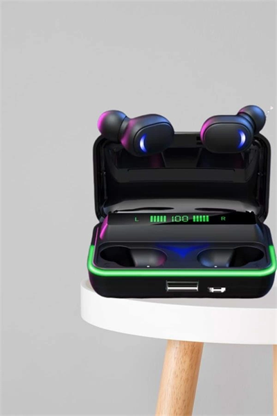 İkili Bluetooth Kulaklık Dijital Göstergeli Uzun Pil Ömrü Yüksek Ses Kaliteli Yeni Nesil