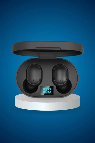 İkili Bluetooth Kulaklık Dijital Göstergeli Uzun Pil Ömrü Yüksek Ses Kaliteli