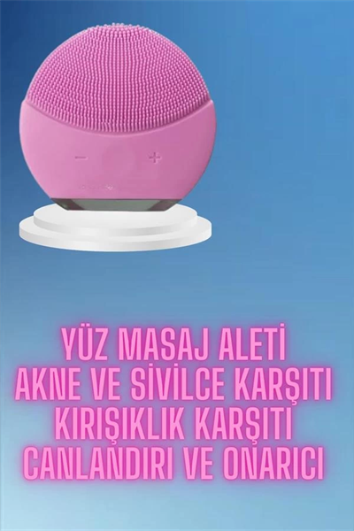 İkili Cilt Bakım Seti 5 Başlıklı Yüz Temizleme ve Masaj Aleti Canlandırıcı ve Onarıcı