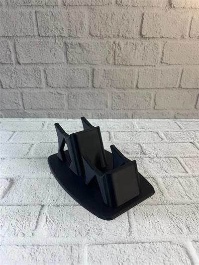 İkili Gamepad Tutucu Siyah 7x18 cm Masa ve Raf Düzeni