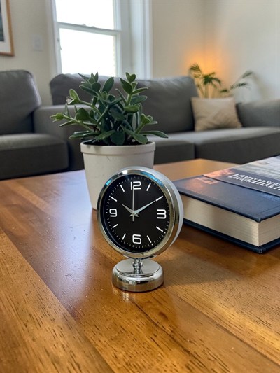 Imperial 25 x 20 Cm Metal Krom Masa Saati