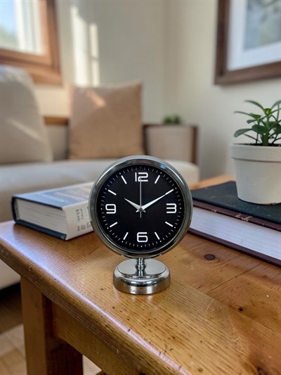 Imperial 25 x 20 Cm Metal Krom Masa Saati