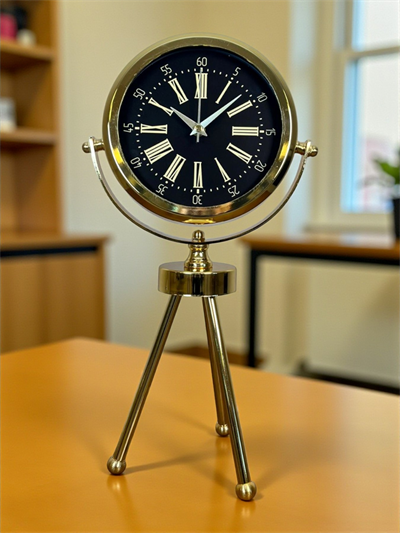 Imperial Gold Üç Ayaklı Metal Masa Saati