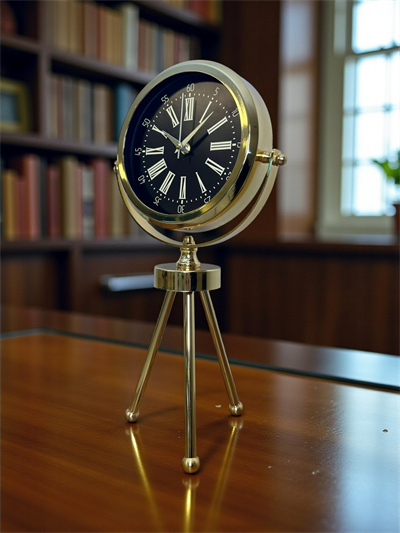 Imperial Gold Üç Ayaklı Metal Masa Saati