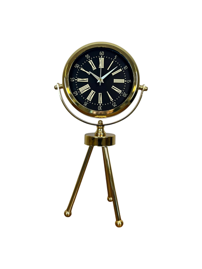 Imperial Gold Üç Ayaklı Metal Masa Saati