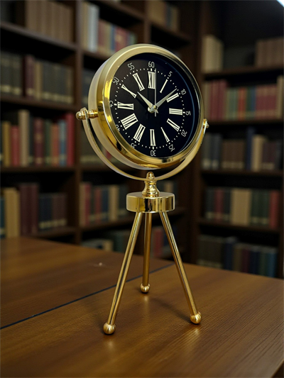 Imperial Gold Üç Ayaklı Metal Masa Saati