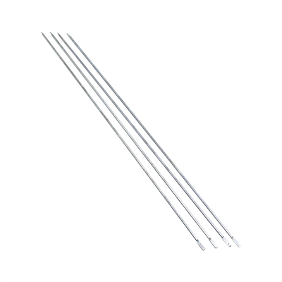 İnce Kare Kesim Metal Ciğer ve Domates Şişi - 50 cm