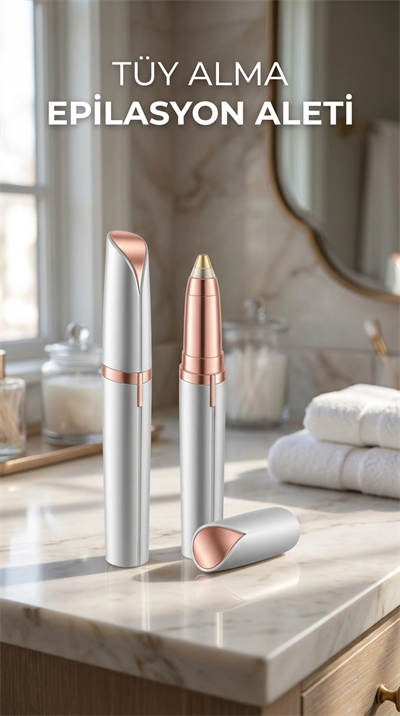 İnce Uçlu Yüz Tüy Alma Epilasyon Aleti - Kaş ve Bıyık