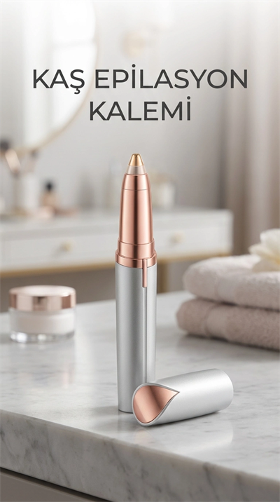İnce Uçlu Yüz Tüy Alma Epilasyon Aleti Kaş Bıyık İçin