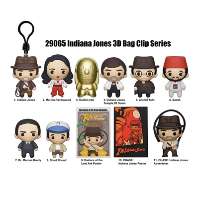 Indiana Jones Klipsli Figür