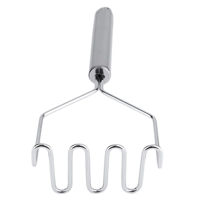 İnox Paslanmaz Metal Patates Ezici Püre Yapıcı 27 Cm