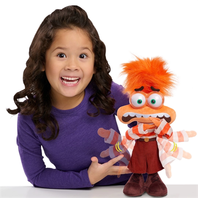 Inside Out 2 Endişe Sesli Hareketli Peluş