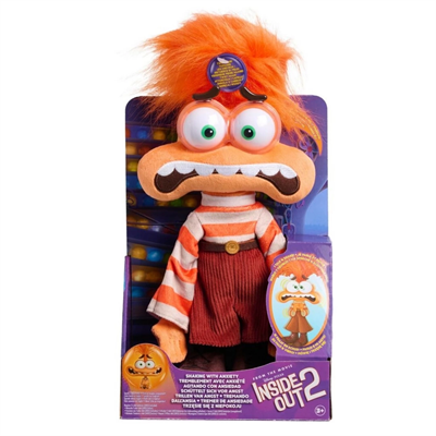 Inside Out 2 Endişe Sesli Hareketli Peluş