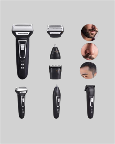 İnsua Erkek Bakım Seti – 3 Başlıklı Şarjlı Tıraş Makinesi, 60 Dakika Kablosuz Kullanım