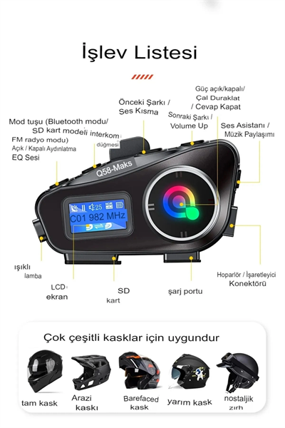 Intercom - Diğer Özellikler: Uzun Menzilli, Özellik: Uzun | Teknik Özellikleri ve Kullanım