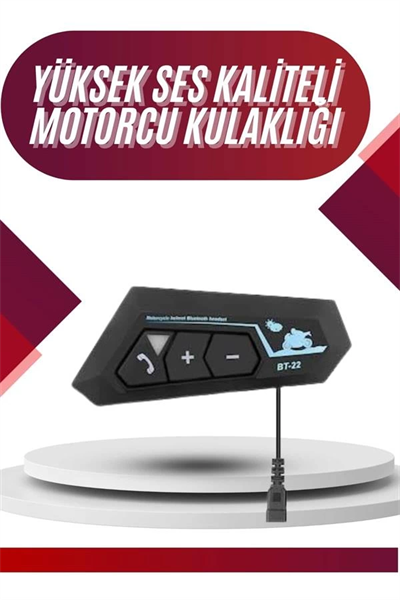 Intercom Bluetooth Kask Kulaklık Motosiklet Kulaklık 5.0 Bluetooth