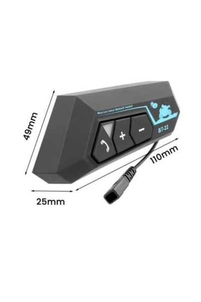 Intercom Bluetooth Kask Kulaklık Motosiklet Kulaklık 5.0 Bluetooth