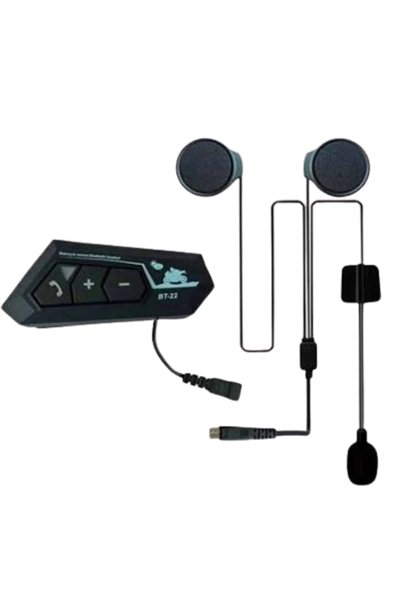 Intercom Bluetooth Kask Kulaklık Motosiklet Kulaklık 5.0 Bluetooth