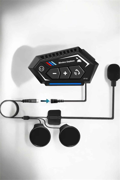 İnterkom Intercom Kask Kulaklık Bt22 Bluetooth Motosiklet Kulaklık 5.0 Bluetooth