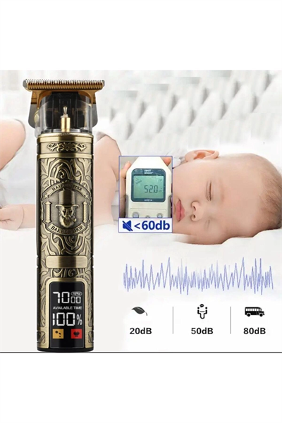 Ip-0685 Profesyonel Saç Sakal Ense Vücut Lazer Öncesi Kuaförlere Özel Tıraş Makinesi Demir Kasa