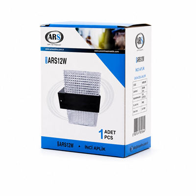 Ip66 50.000 Saat Led Ömrü 10w İnci Led Aplik Duvar Lambası Ars-348956 Bx40
