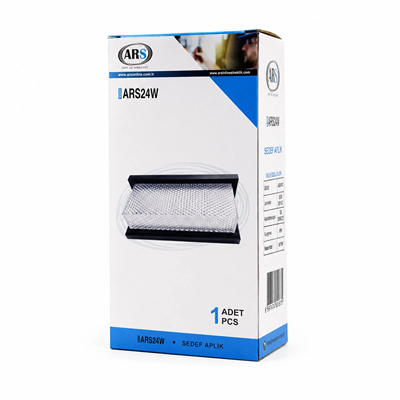 Ip66 50.000 Saat Led Ömrü 22w Sedef Led Aplik Duvar Lambası Ars-348953 Bx40
