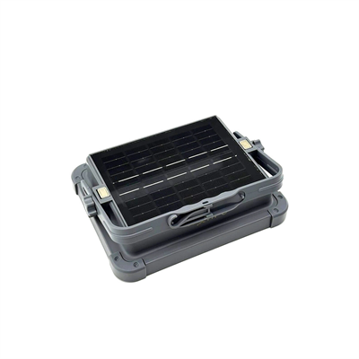 Ip66 Güneş Enerjili Led Işık Solar Projektör - Powerbank Çakarlı Kamp - Dış Mekan Ps-d002a Bx40