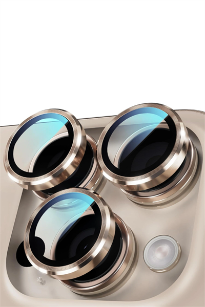 İphone 16 Pro Max Kamera Lens Koruyucu Naturel