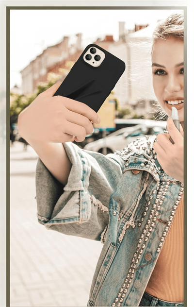 İphone 16 Pro Max Lip Gloss Kılıf Siyah