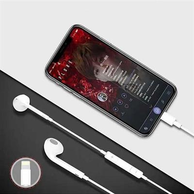 İphone Ucu Çıkışlı Pop Up Kulakiçi Yumuşak Kontrol Tuşlu Kulaklık (3936)