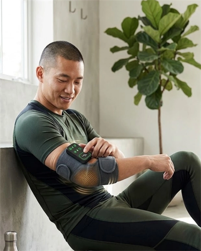 Isı Kontrollü Titreşimli Diz Omuz Masaj Dizlik Seti Kablosuz 2 Adet