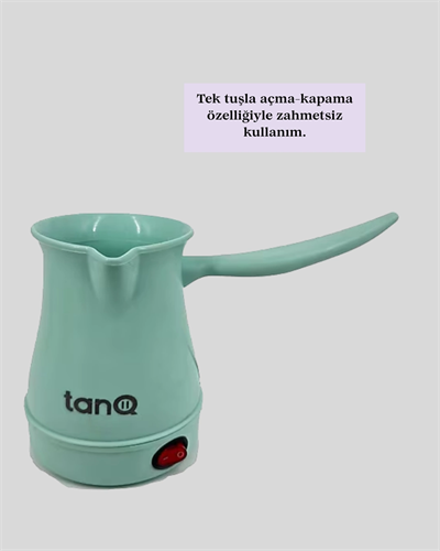 Işıklı Açma Kapama Anahtarlı Elektrikli Kahve Cezvesi