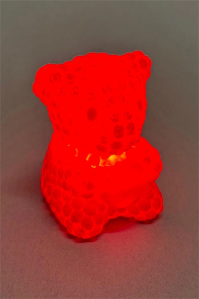 Işıklı Ayıcık Led Lamba 7 cm