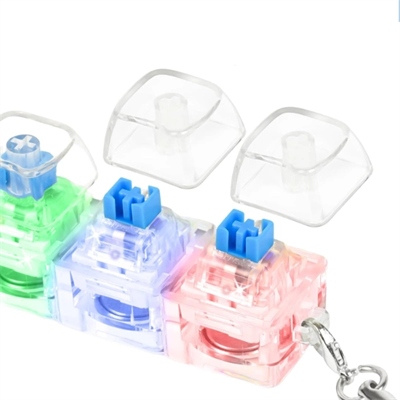 Işıklı Klavye Tuşu Switch Anahtarlık