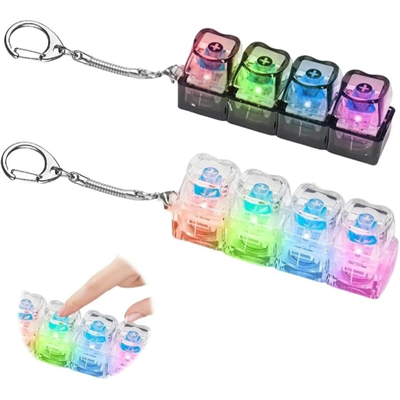 Işıklı Klavye Tuşu Switch Anahtarlık