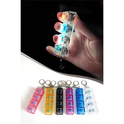 Işıklı Klavye Tuşu Switch Anahtarlık