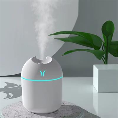 Işıklı Kuru Havayı Azaltan ve Aromaterapi Deneyimi Sunan Hava ve Oda Nemlendirici 220 ML 8x8x10cm (3936)