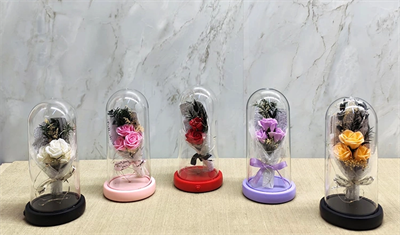 Işıklı Müzikli Romantik Gül Buketi