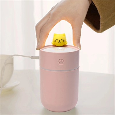 Isınan Kedi Mini USB Sessiz Hava Nemlendiricisi