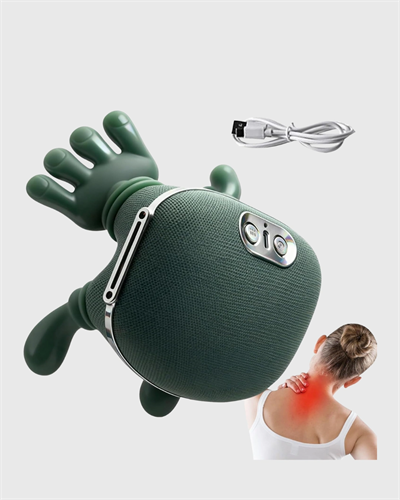 Isıtmalı Boyun ve Omuz Masaj Aleti Kablosuz Rahatlatıcı