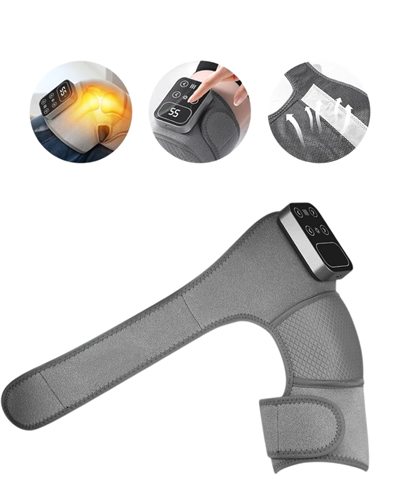 Isıtmalı Diz Omuz Dirsek Masaj Dizlik Seti Titreşimli Masaj Aleti 2 Adet