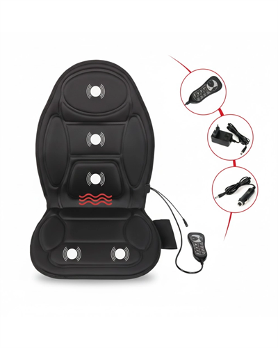 Isıtmalı Masaj Koltuk Minderi Sırt Bel Boyun ve Kalça Destekli