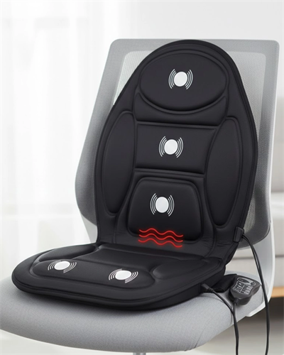 Isıtmalı Masaj Koltuk Minderi Sırt Bel Boyun ve Kalça Destekli