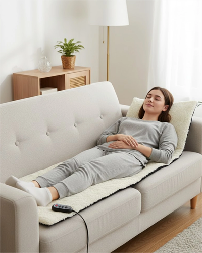 Isıtmalı Titreşimli Masaj Yatağı Tüm Vücut Rahatlatıcı Sistem