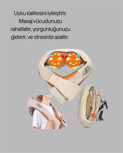 Isıtmalı Yoğurma Masaj Aleti