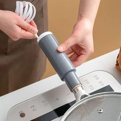 Isıya Dayanıklı Silikon Kauçuk Tencere,Kapı Tutma Kılıfı Kendinden Küçülen,Her Sapa Uyumlu Tava Kulp Yalıtımı 12-15 cm (3936)