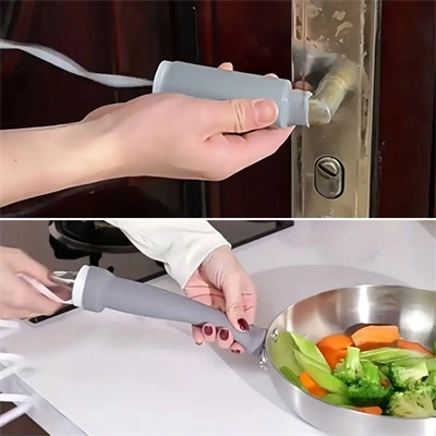 Isıya Dayanıklı Silikon Kauçuk Tencere,kapı Tutma Kılıfı Kendinden Küçülen,her Sapa Uyumlu Tava Kulp Yalıtımı 12-15 Cm Bx40