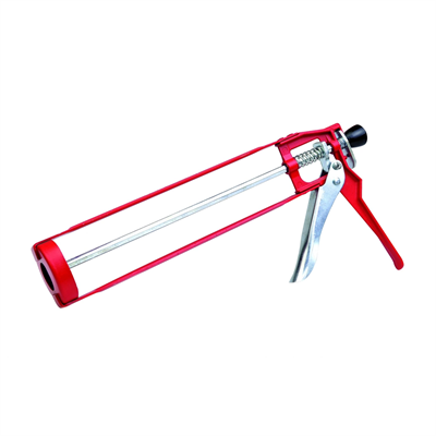 İskelet Metal Alüminyum Soğuk Silikon Tabancası - Mix Renk  Bx40