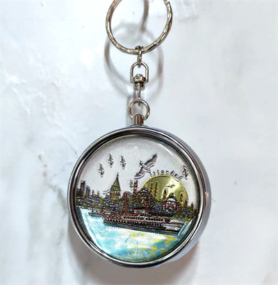 İstanbul Temalı Cep Küllüğü Anahtarlık Alk4053